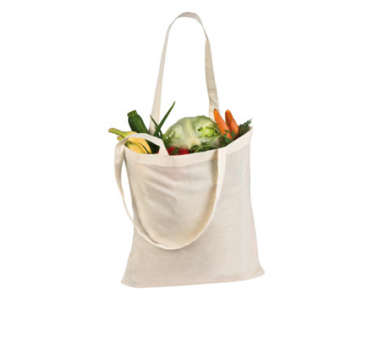 Baumwolltasche Giovanni, lange Henkel